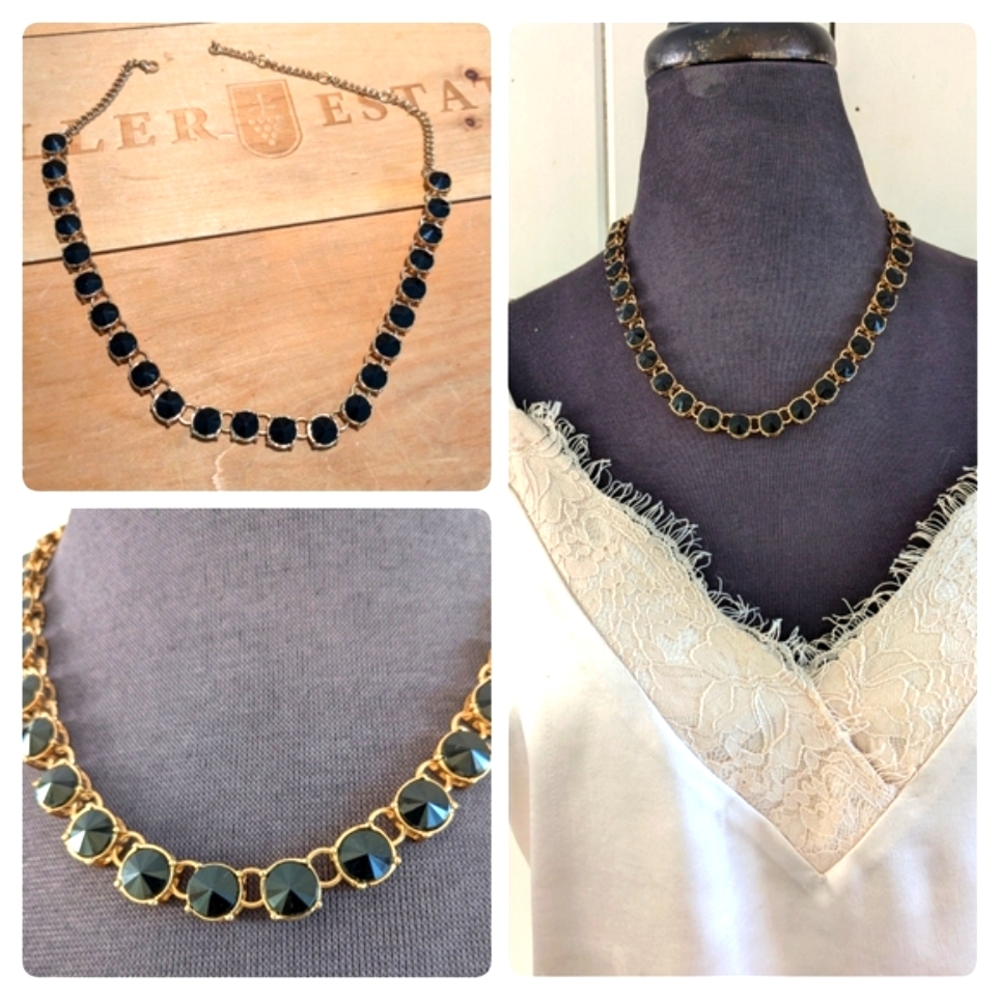 🟣Glass Bead necklace